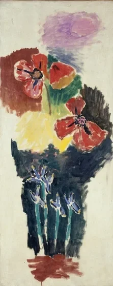 Coquelicots et Iris II — Henri Matisse
