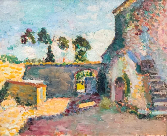 Corse, le vieux moulin — Henri Matisse