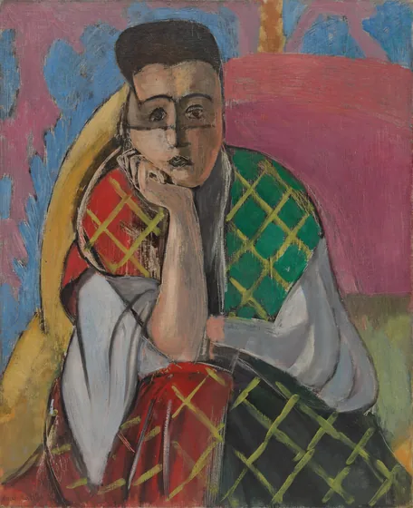 Femme à la voilette — Henri Matisse