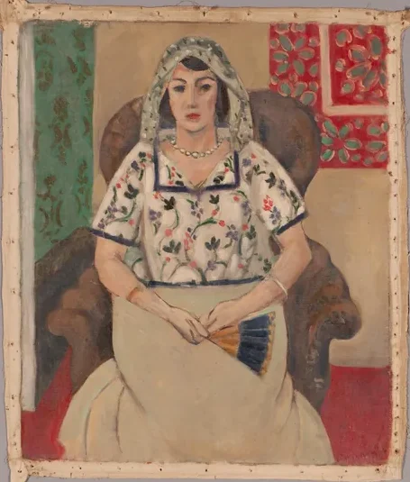 Femme assise dans un fauteuil — Henri Matisse