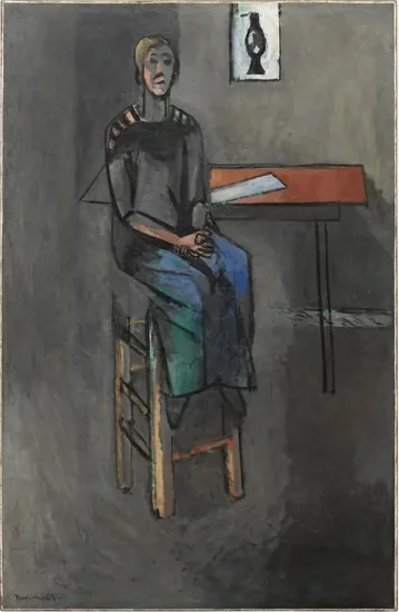 Femme au tabouret — Henri Matisse