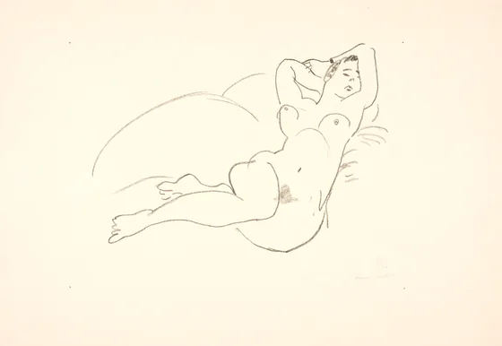 Figure endormie — Henri Matisse