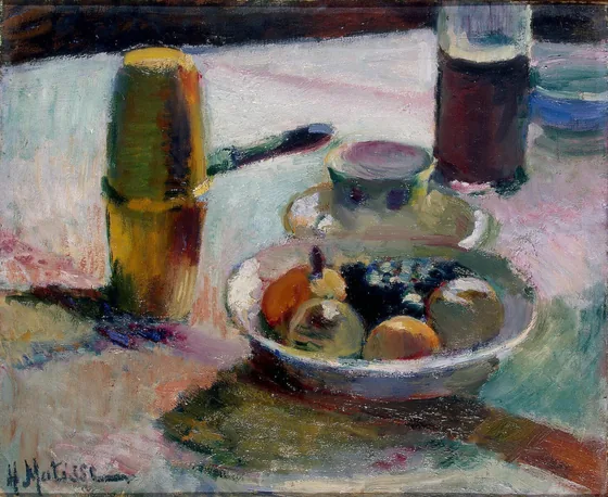 Fruits et cafetière — Henri Matisse