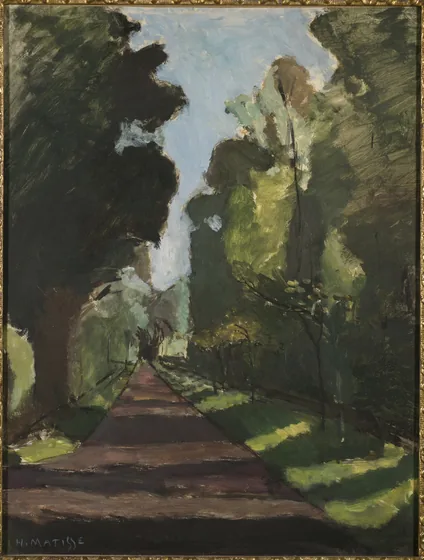 L'allée à la rivière — Henri Matisse