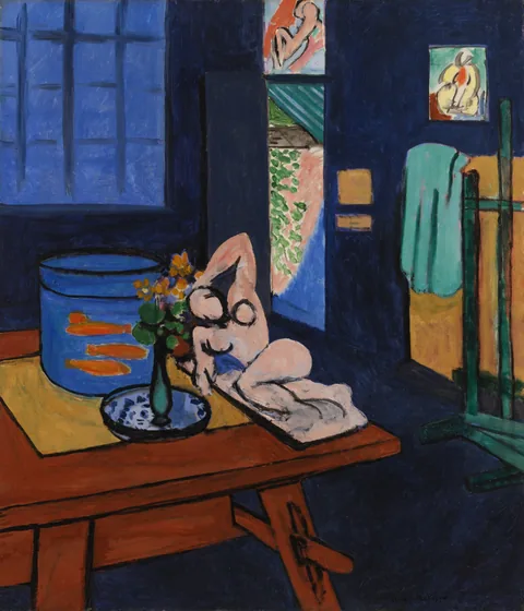 L'Atelier aux poissons rouges — Henri Matisse