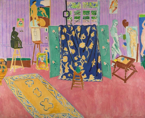 L'Atelier rose — Henri Matisse