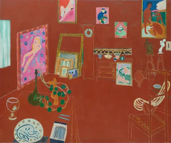 L'Atelier rouge — Henri Matisse