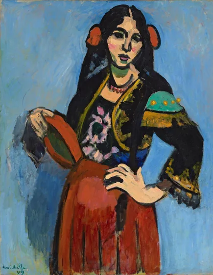 L'Espagnole au tambourin — Henri Matisse