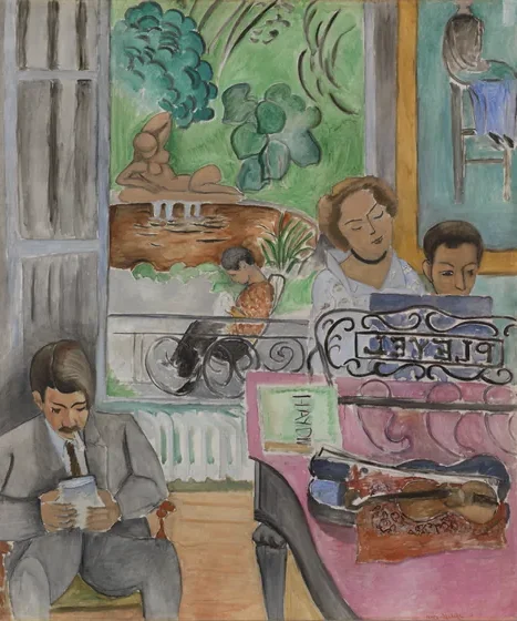 La Leçon de musique — Henri Matisse