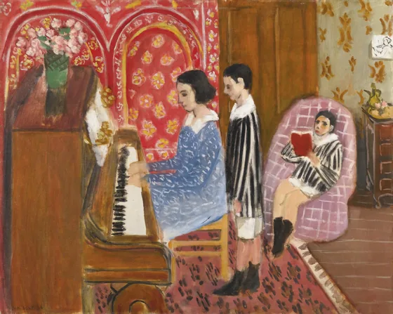 La Leçon de piano — Henri Matisse