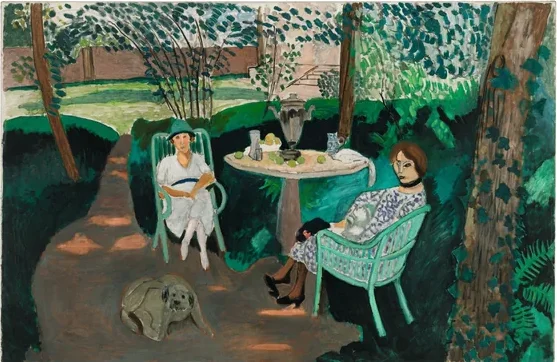 Le Thé dans le jardin — Henri Matisse