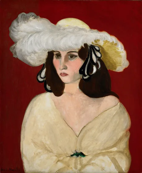 Les plumes blanches — Henri Matisse