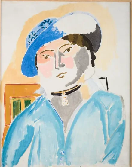 Marguerite au chapeau de cuir — Henri Matisse