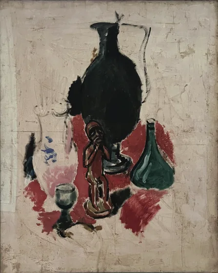Nature morte à la statuette africaine — Henri Matisse