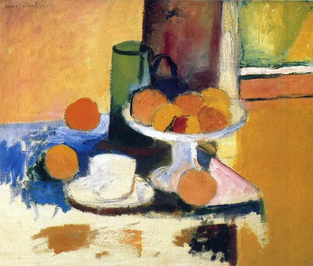 Nature morte aux oranges - II, Henri Matisse