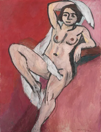 Nu à l'écharpe blanche — Henri Matisse