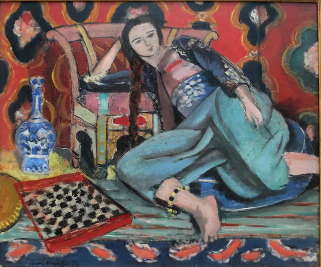 Odalisca en el sillón, Henri Matisse