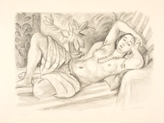 Odalisque au magnolia — Henri Matisse