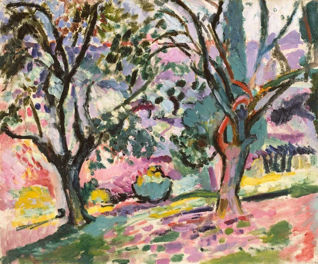 Olivos en Collioure, Henri Matisse