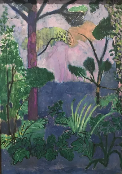 Paysage marocain (Acanthes) — Henri Matisse