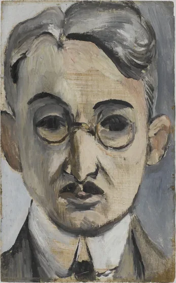 Portrait de Georges Besson à lunettes — Henri Matisse