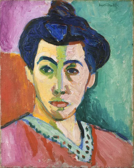 Portrait de Madame Matisse. La raie verte — Henri Matisse