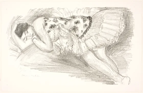 Danseuse endormie — Henri Matisse