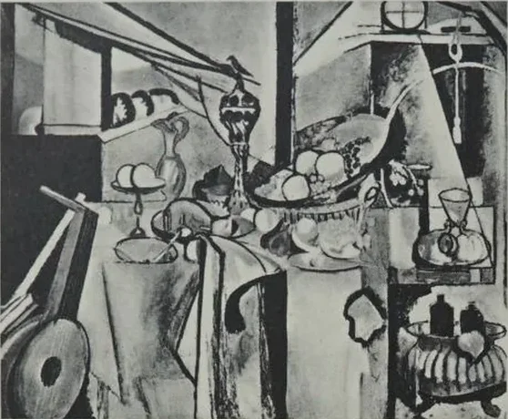Nature morte d'après « La Desserte » de Jan Davidsz. de Heem — Henri Matisse