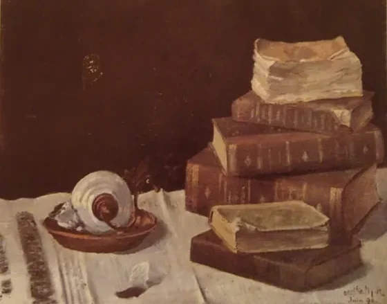 Nature morte aux livres — Henri Matisse