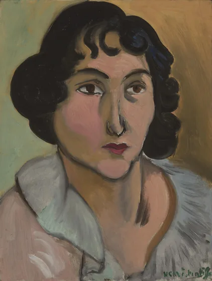 Tête de Jeune Fille (Lorette) — Henri Matisse