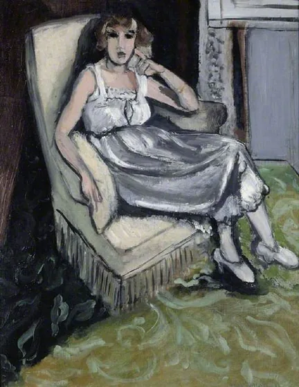 Femme assise dans un fauteuil — Henri Matisse