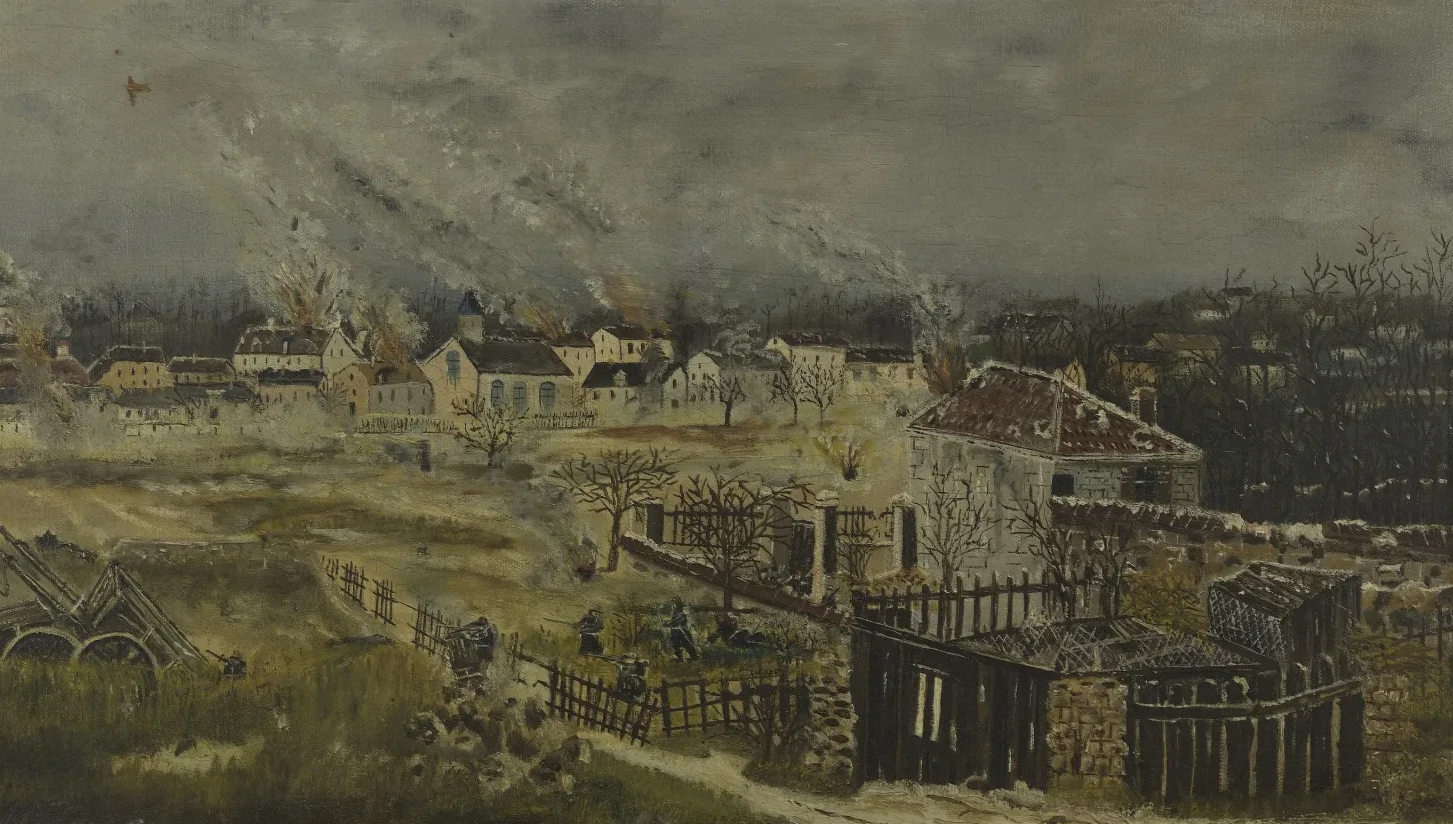 Bataille de Champigny - Episode de la guerre de 1870, Henri Rousseau