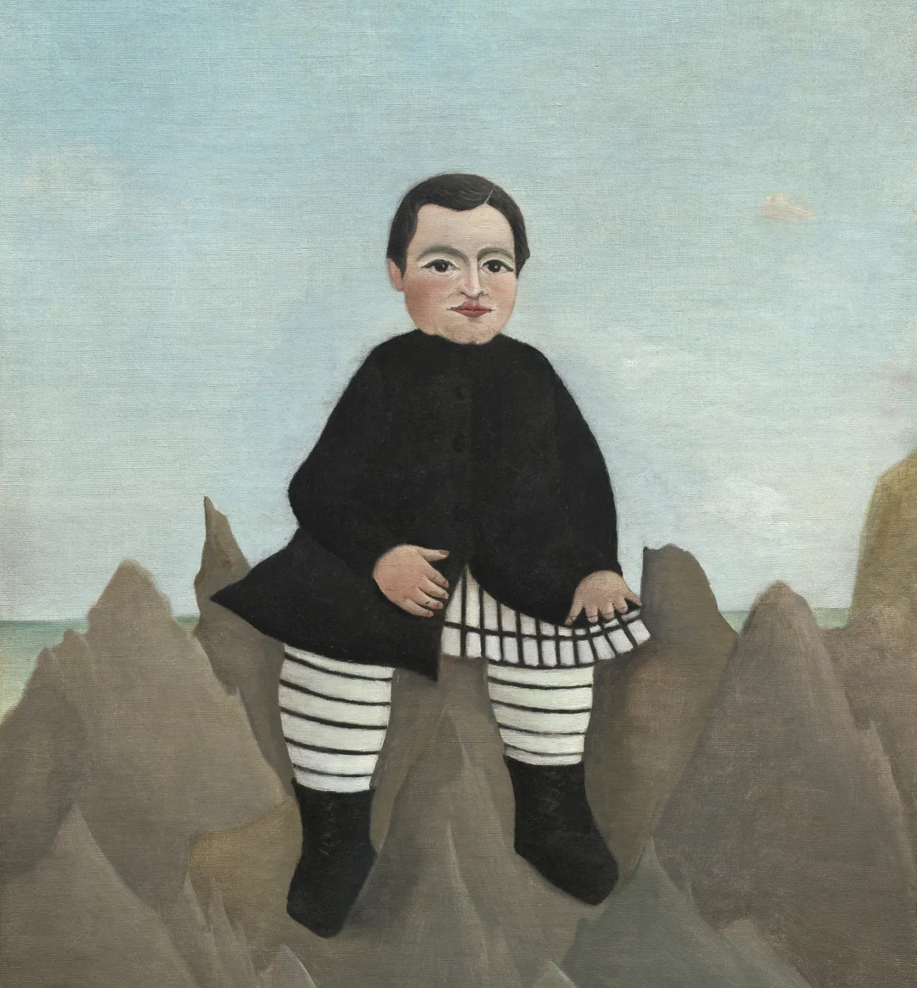 L'Enfant aux rochers, Henri Rousseau