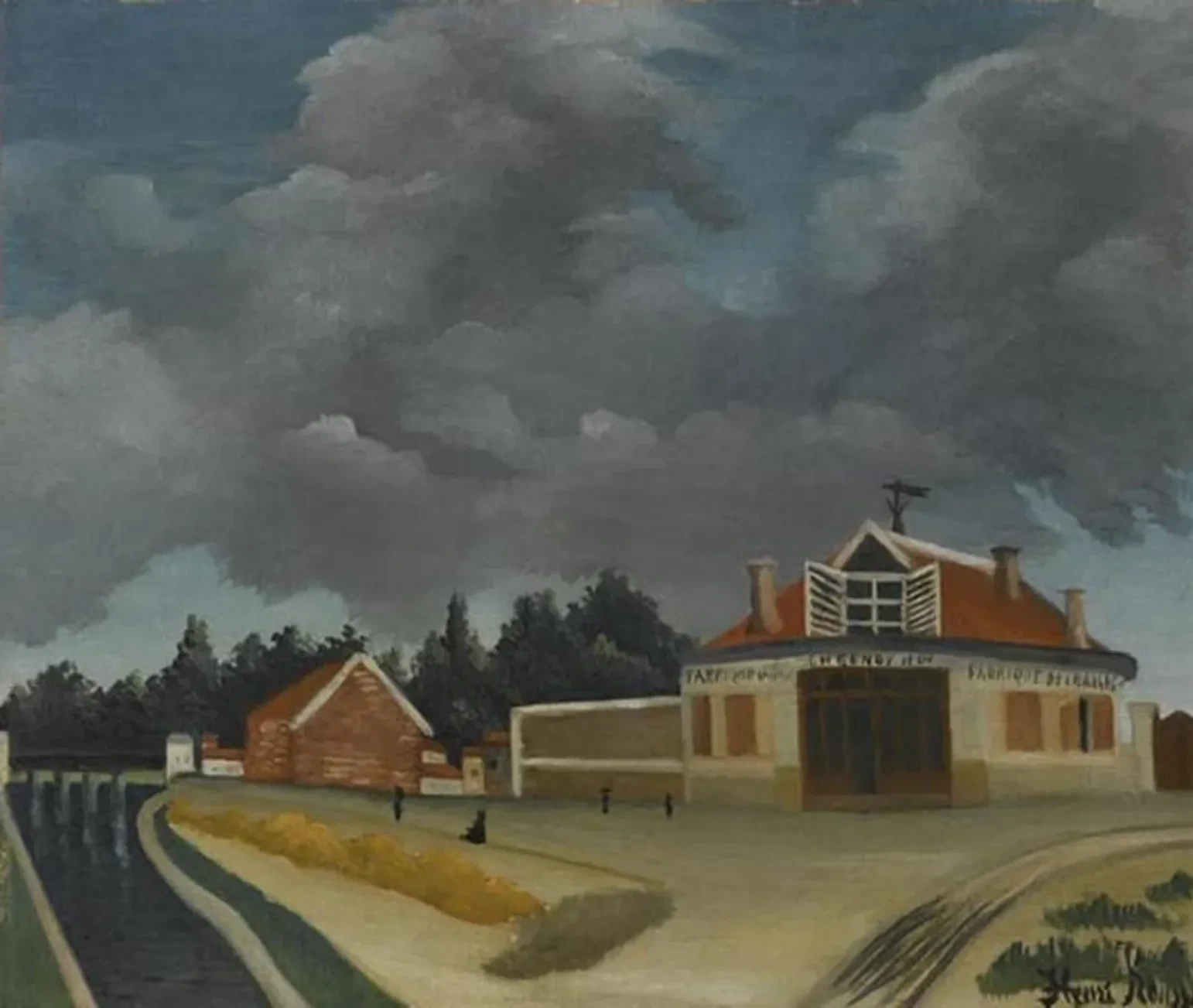 La Fabrique de chaises, Henri Rousseau