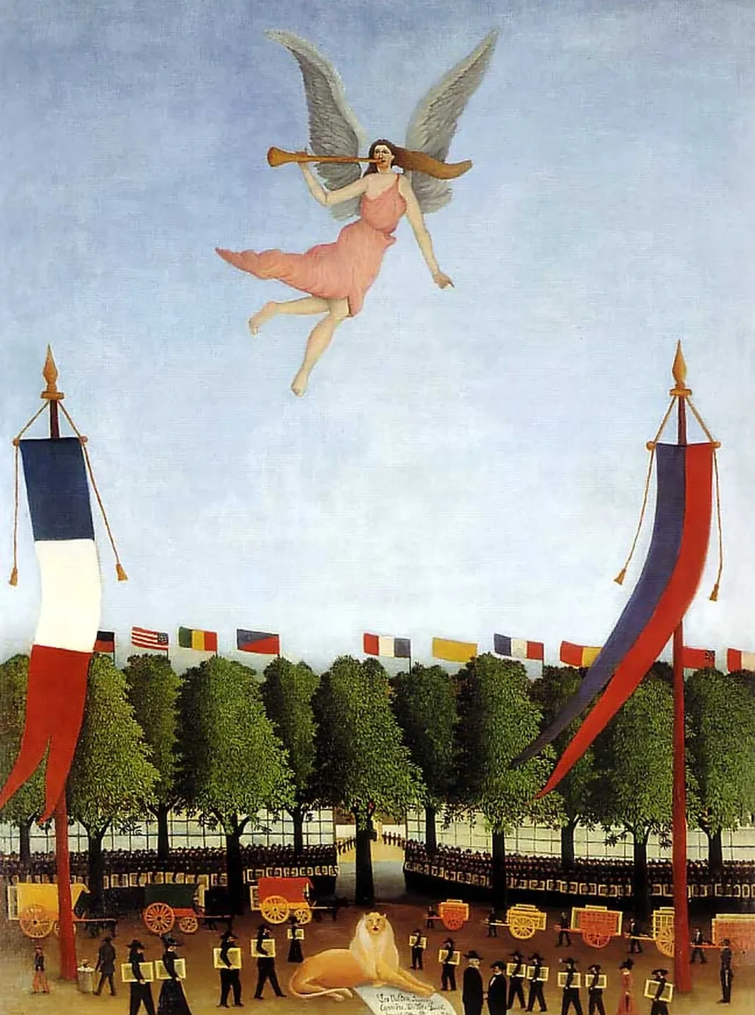 La Liberté invitant les artistes à prendre part à la 22e exposition des Indépendants, Henri Rousseau