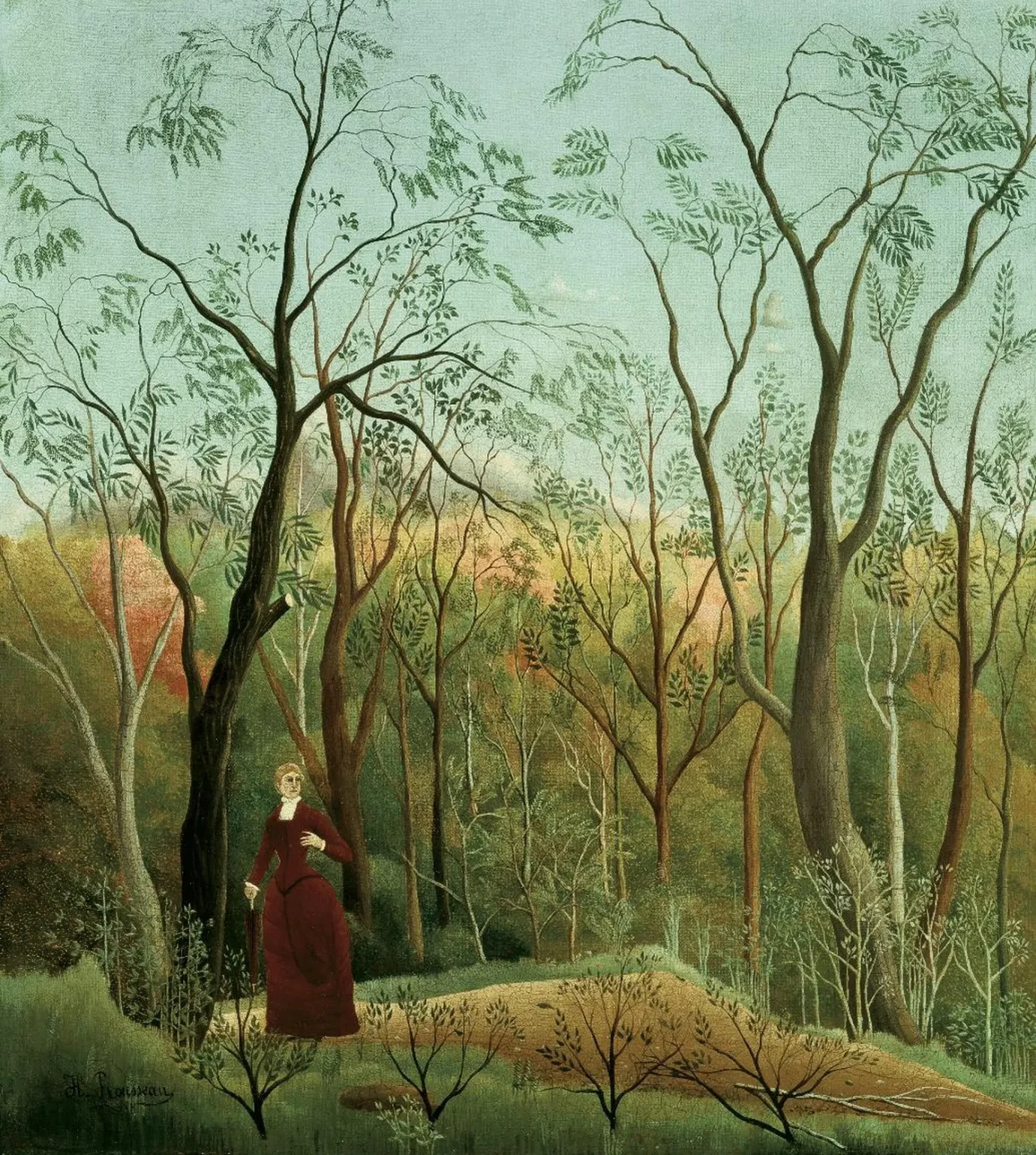 La Promenade dans la forêt, Henri Rousseau