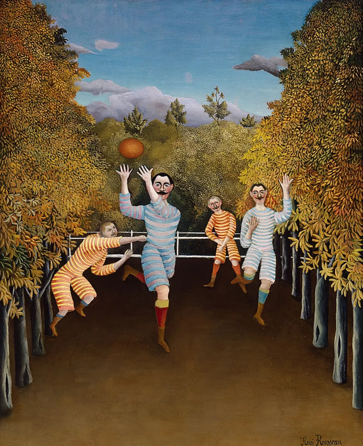 Les Joueurs de football, Henri Rousseau
