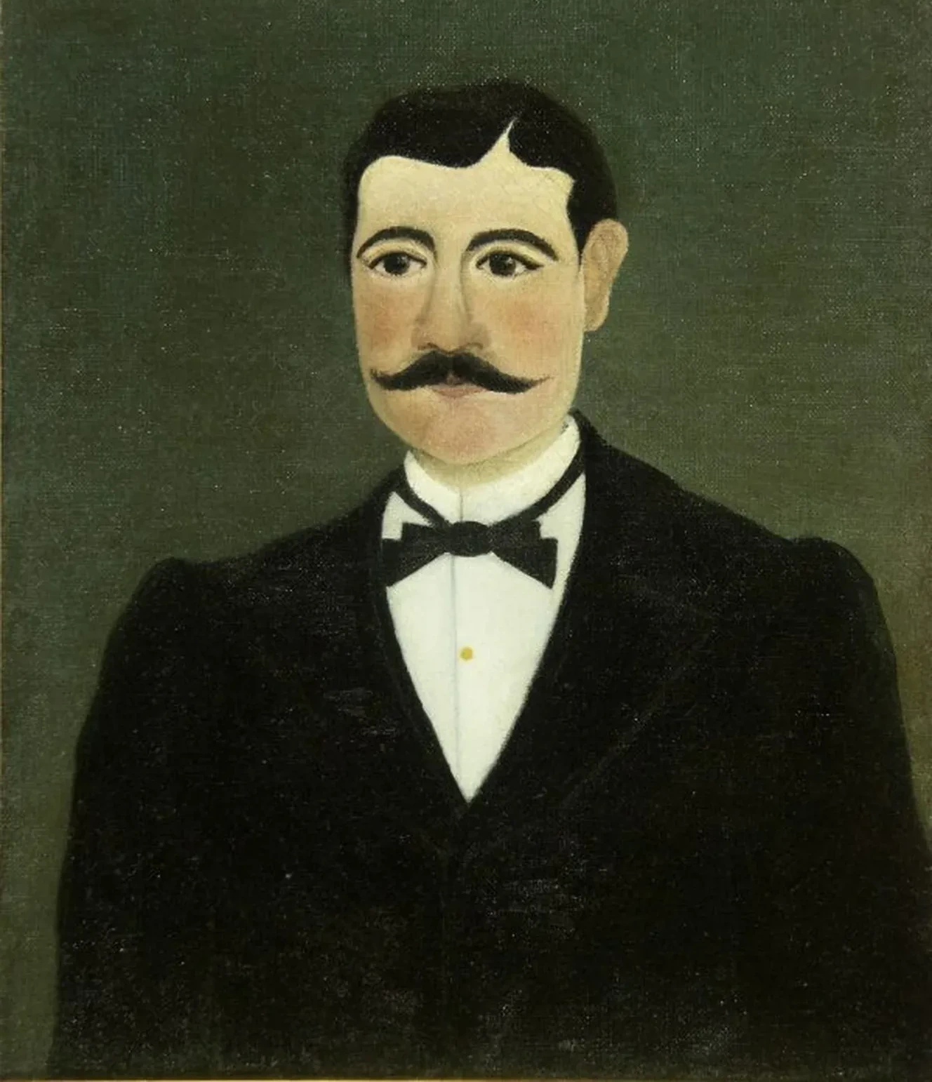 Portrait de Frumence Biche en civil, Henri Rousseau