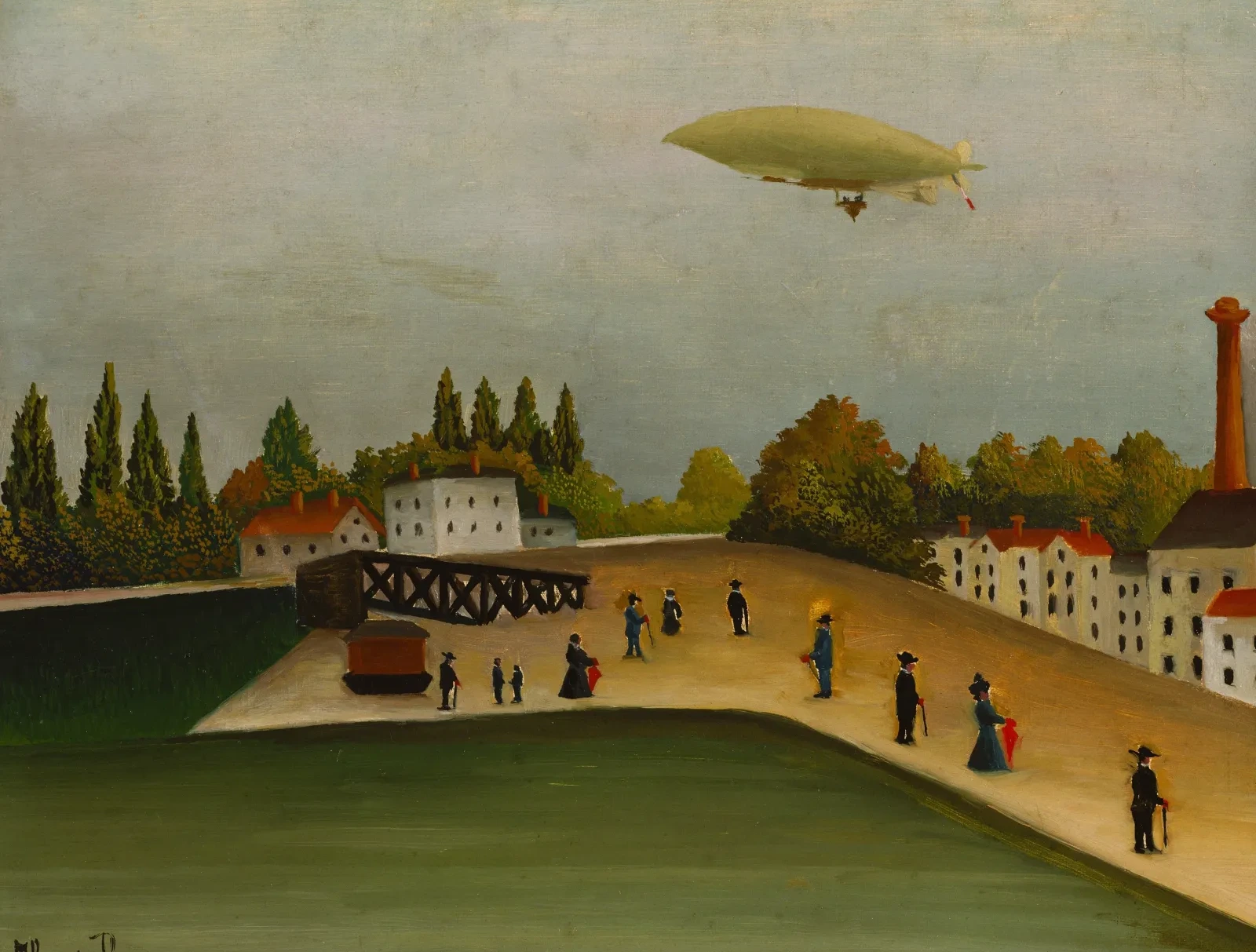Quai d'Ivry, Henri Rousseau