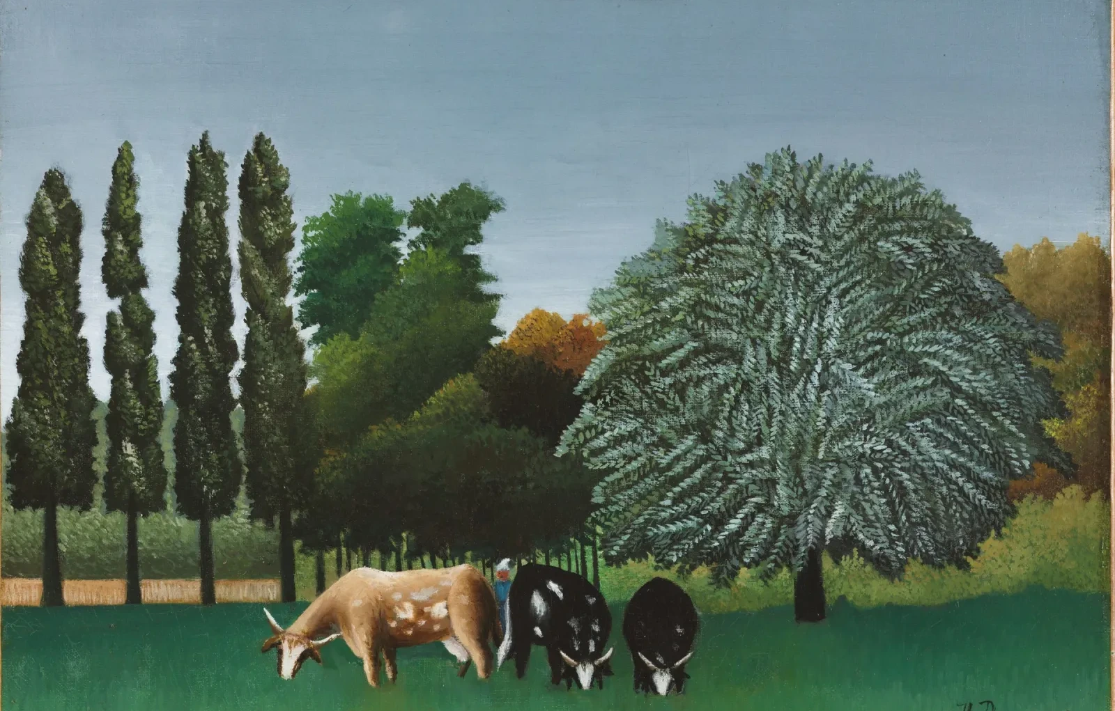 The Banks of the Oise, Henri Rousseau