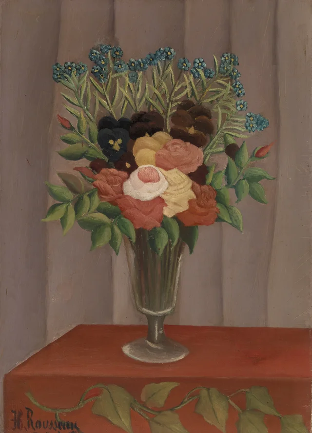 Bouquet de fleurs, Henri Rousseau