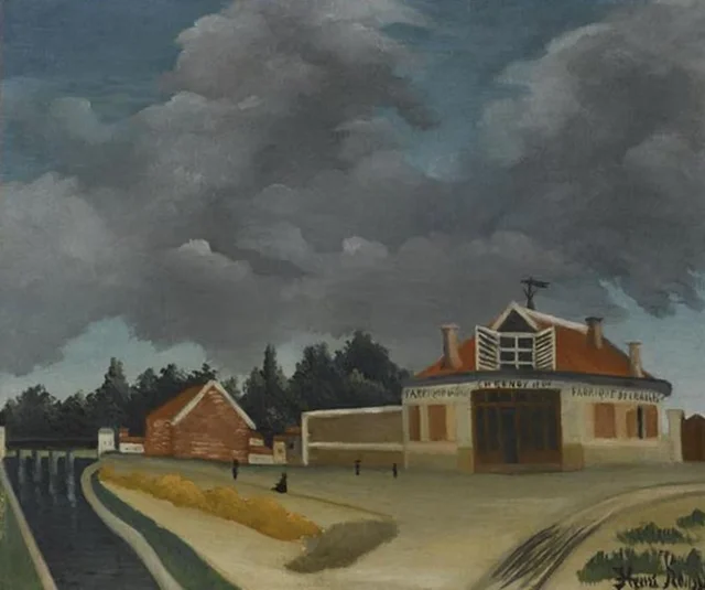 La fábrica de sillas, Henri Rousseau