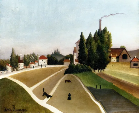 Landscape with Factory
