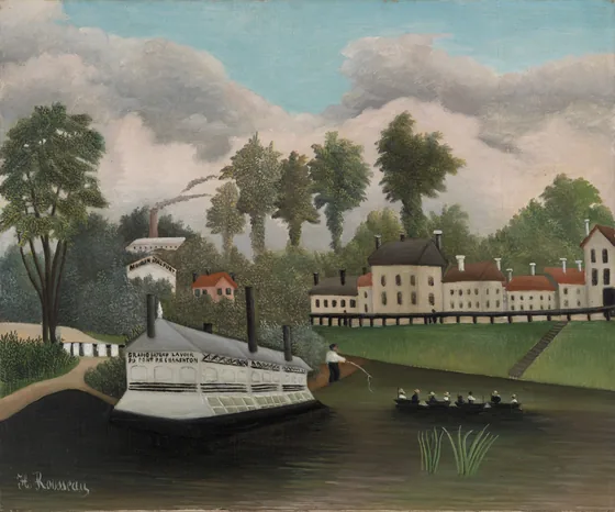 Le Bateau-lavoir du pont de Charenton