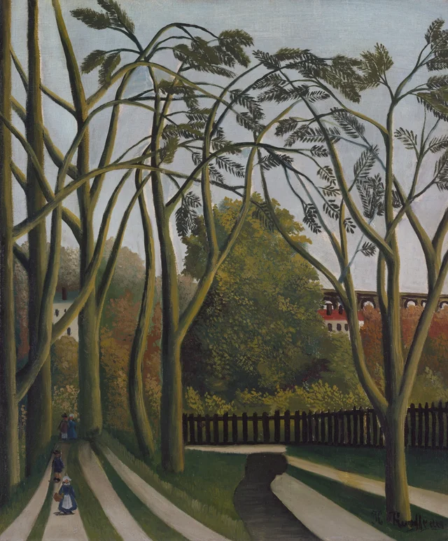 Las orillas del Bièvre cerca de Bicêtre, Henri Rousseau