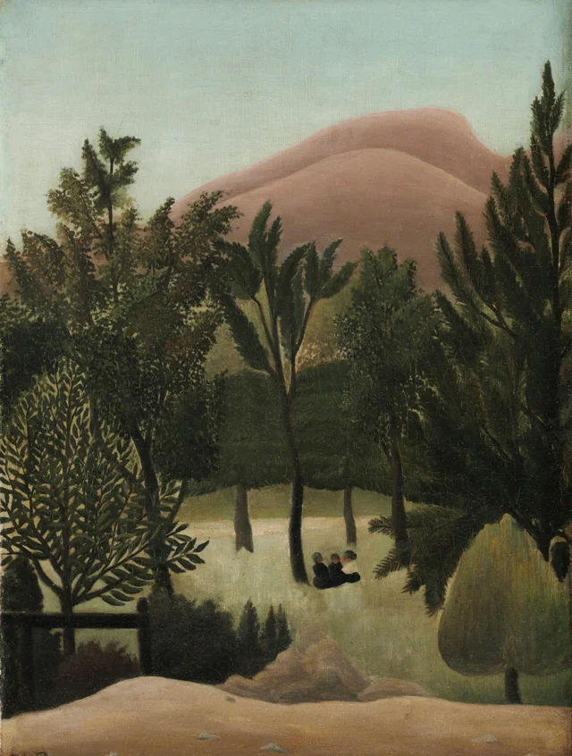 Paisaje, Henri Rousseau