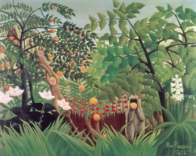 Paisagem exótica, Henri Rousseau
