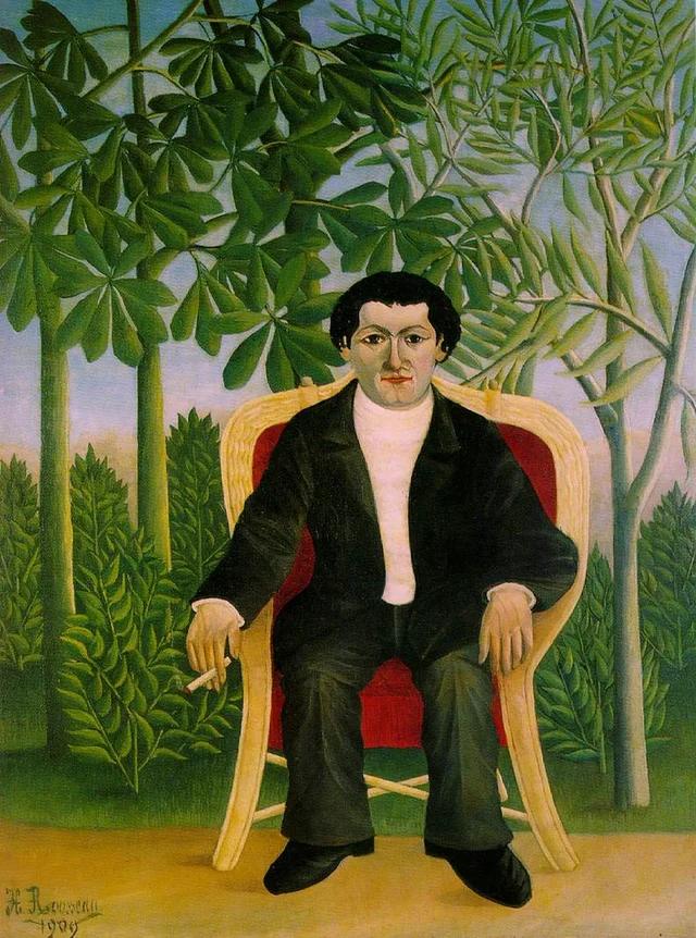 Retrato de Joseph Brummer, Henri Rousseau
