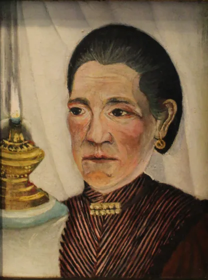 Portrait de la seconde femme de Rousseau