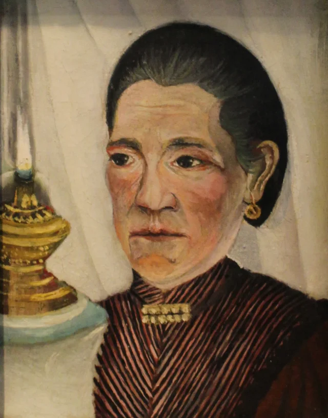 Retrato de la segunda esposa de Rousseau
